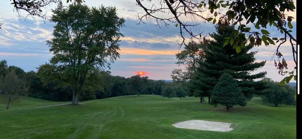 bunker next to fairway